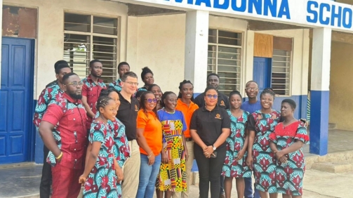 Inauguration of Computerlab at Royal Madonna School Accra