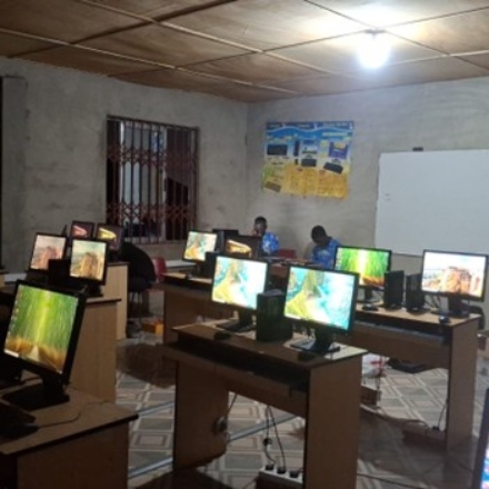 After RGC Installed the 21 workstations for MagMount Zion International School