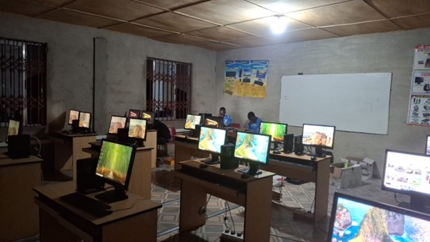 After RGC Installed the 21 workstations for MagMount Zion International School